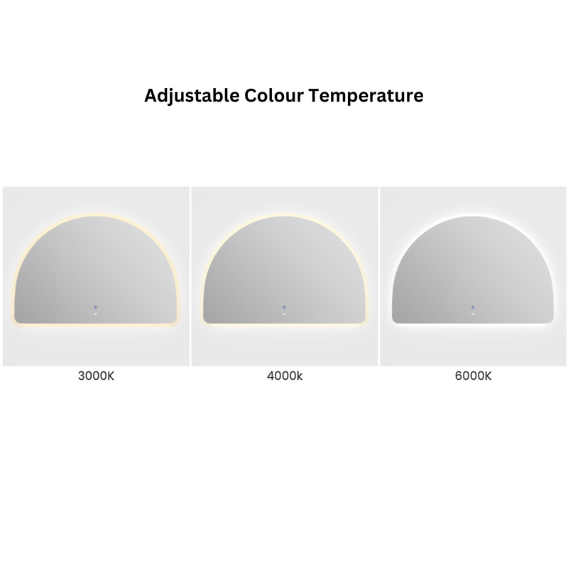 Otti Moonlight Archie Frameless Led Mirror 1500X1000mm