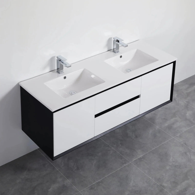 PETRA Single Wall Hung  Vanity 1200 - Aqualux Bathrooms- Poseidon
