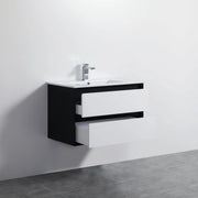 PETRA PVC Wall Hung Vanity 750 - Aqualux Bathrooms- Poseidon