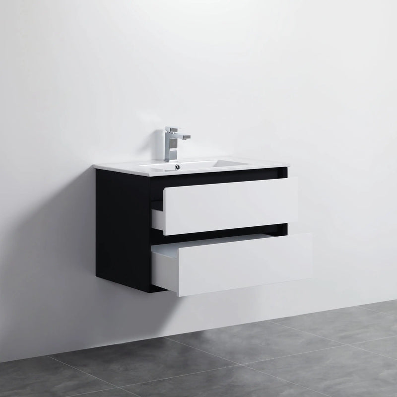 PETRA PVC Wall Hung Vanity 750 - Aqualux Bathrooms- Poseidon