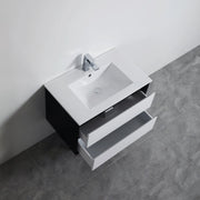 PETRA PVC Wall Hung Vanity 750 - Aqualux Bathrooms- Poseidon