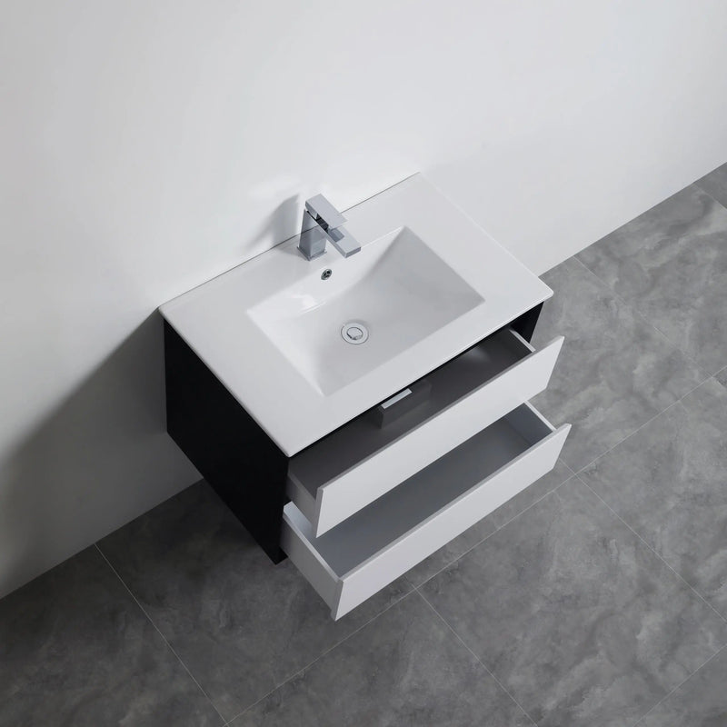 PETRA PVC Wall Hung Vanity 750 - Aqualux Bathrooms- Poseidon