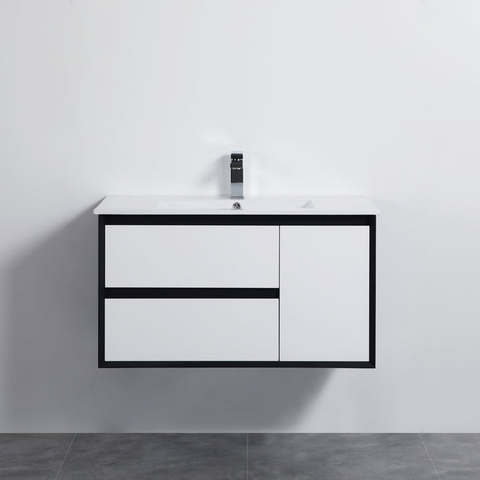 PETRA PVC Wall Hung Vanity 900