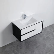 PETRA PVC Wall Hung Vanity 900 - Aqualux Bathrooms- Poseidon