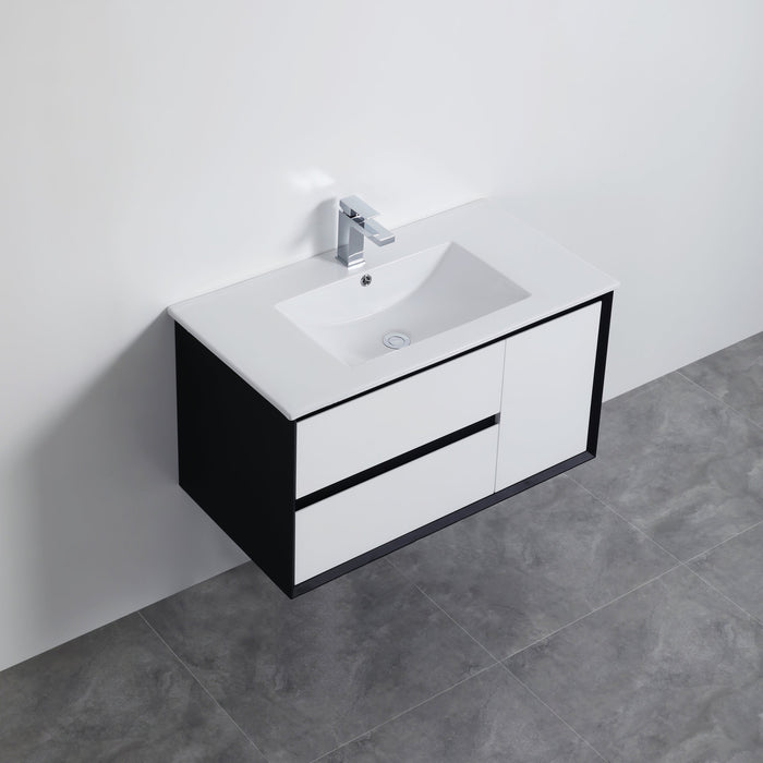 PETRA PVC Wall Hung Vanity 900