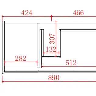 PETRA PVC Wall Hung Vanity 900 - Aqualux Bathrooms- Poseidon