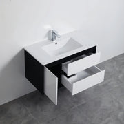 PETRA PVC Wall Hung Vanity 900 - Aqualux Bathrooms- Poseidon