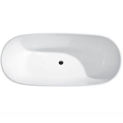 Pilato 1500mm Freestanding Matt White Bathtub