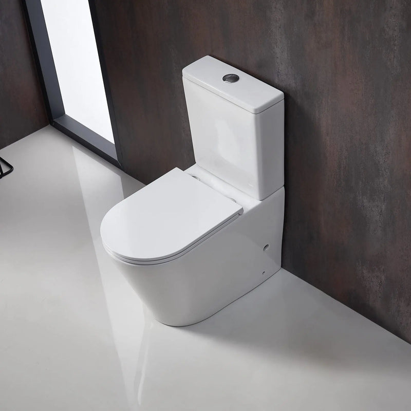 Mercio Pani Back To Wall Toilet Suite - Aqualux Bathrooms- Mercio