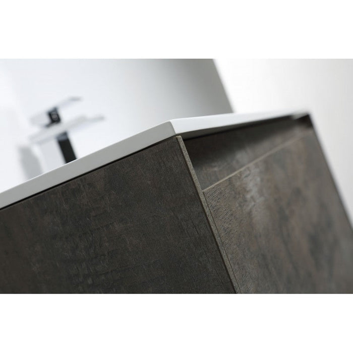 Belbagno Prado wall hung Vanity 1200mm - Maple Oak