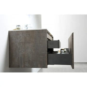 Belbagno - Belbagno Prado wall hung Vanity 1200mm - Maple Oak - Aqualux Bathrooms