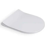 Slim curve UF toilet seat – White - Aqualux Bathrooms- Mercio