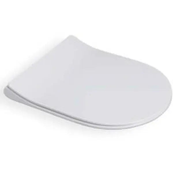 Slim curve UF toilet seat – White - Aqualux Bathrooms- Mercio