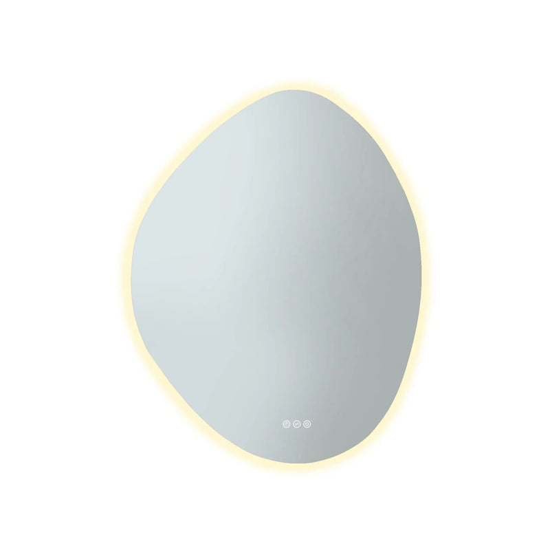 Euro Mirror - Pebl Fless Frameless LED Mirror - Aqualux Bathrooms