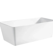 Qubist Freestanding Bathtub - Aqualux Bathrooms- Poseidon