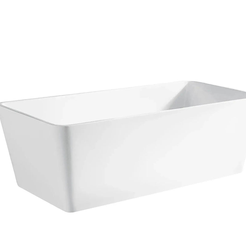 Qubist Freestanding Bathtub - Aqualux Bathrooms- Poseidon