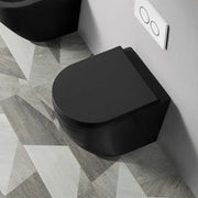 Mercio Raul99 Rimless Wall Faced Floor Toilet Pan - Aqualux Bathrooms- Mercio