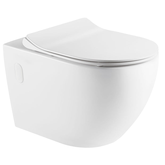 Mercio Raul99 Rimless Wall Faced Floor Toilet Pan