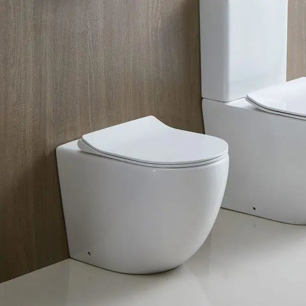 Raul99 Wall Faced Floor Toilets Pan - Aqualux Bathrooms- Mercio