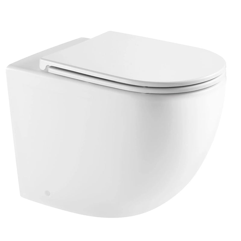 Raul99 Wall Faced Floor Toilets Pan - Aqualux Bathrooms- Mercio