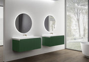 Belbagno - Belbagno Rimini wall hung Vanity 1000mm - Rain Forest - Aqualux Bathrooms
