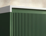 Belbagno - Belbagno Rimini wall hung Vanity 1200mm - Rain Forest - Aqualux Bathrooms