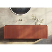 Belbagno - Belbagno Rimini wall hung Vanity 1400mm- Potter's Clay - Aqualux Bathrooms