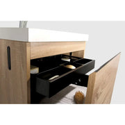 Belbagno Belbagno Roxanne 600MM Wall Hung Vanity - White Oak Belbagno