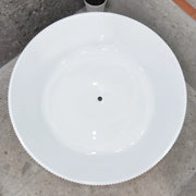 Sunshine Groove Round Freestanding Bathtub 1500mm (No Overflow) - Aqualux Bathrooms- Poseidon