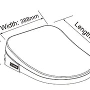 Poseidon Stella Smart Seat Bidet Poseidon
