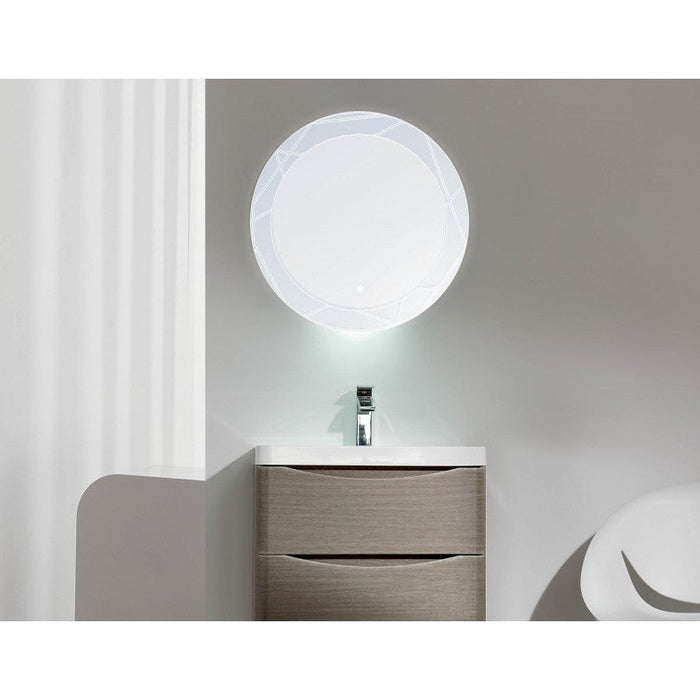 Belbagno Soho LED Bath Mirror 800mm - Glass