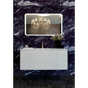 Belbagno - Belbagno Bath Mirror LED 1200mm - Glass - Aqualux Bathrooms