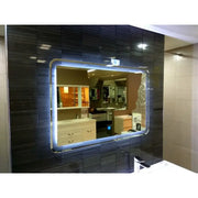 Belbagno - Belbagno Bath Mirror LED 1200mm - Glass - Aqualux Bathrooms