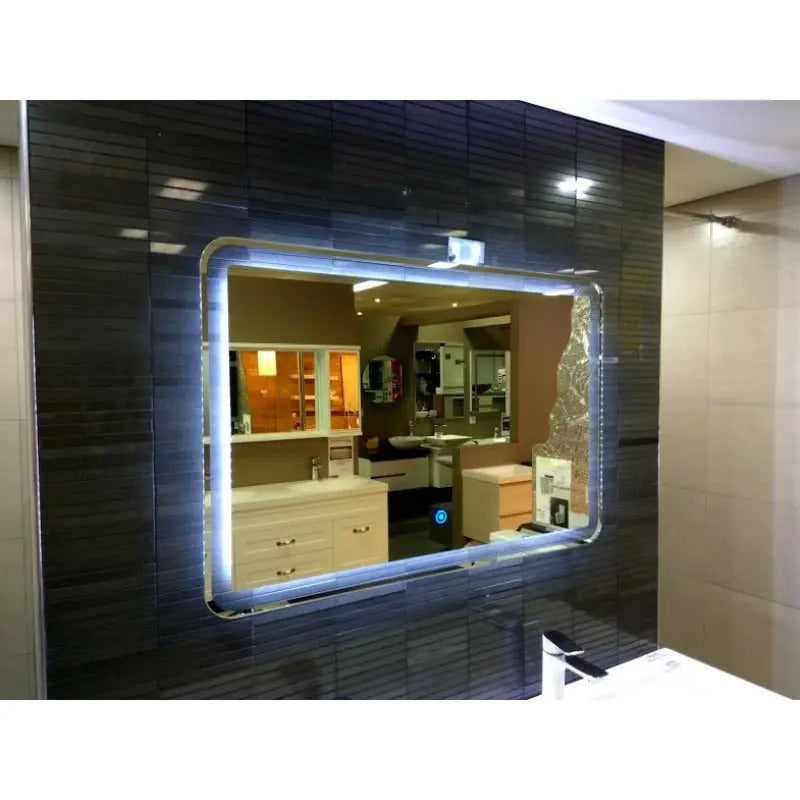 Belbagno - Belbagno Bath Mirror LED 1200mm - Glass - Aqualux Bathrooms