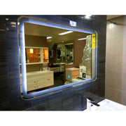 Belbagno - Belbagno Bath Mirror LED 900mm - Glass - Aqualux Bathrooms