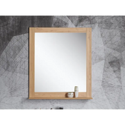 Belbagno - Belbagno Manhattan Bath Mirror 600mm - Glass - Aqualux Bathrooms