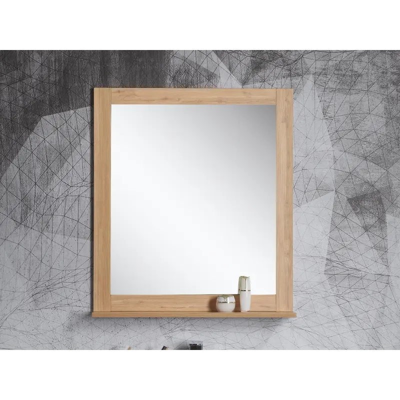 Belbagno - Belbagno Manhattan Bath Mirror 600mm - Glass - Aqualux Bathrooms