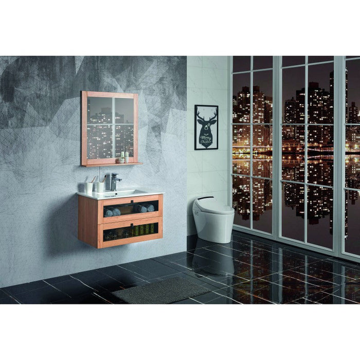 Belbagno Manhattan Bath Mirror 600mm - Glass