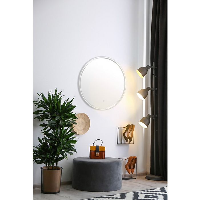 Belbagno Marmo Led Bath Mirror 700mm - Glass