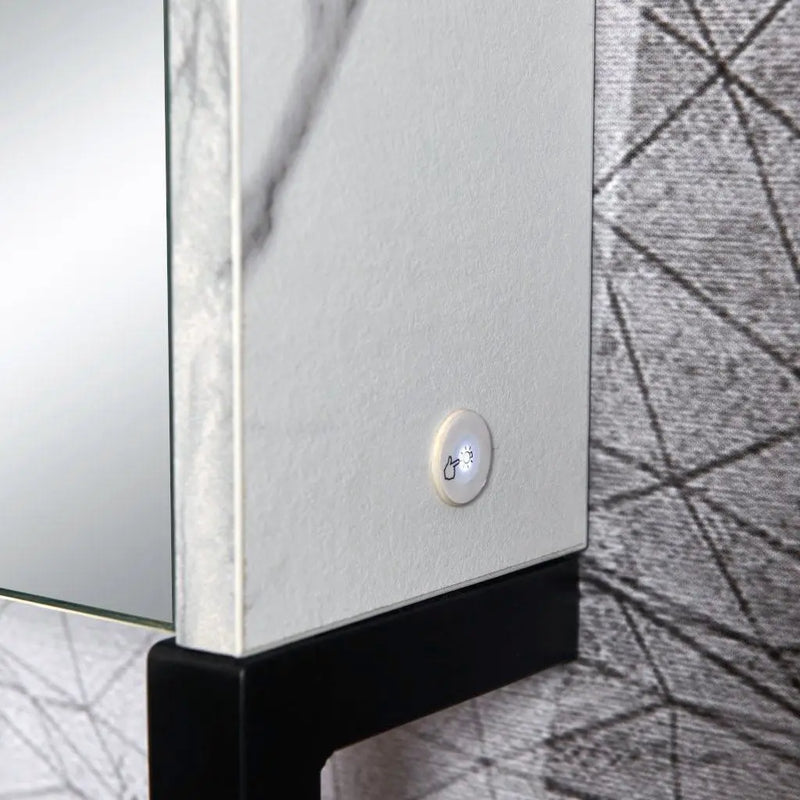 Belbagno - Belbagno Zero Led Mirror Cabinet 1000mm- Callacatta - Aqualux Bathrooms