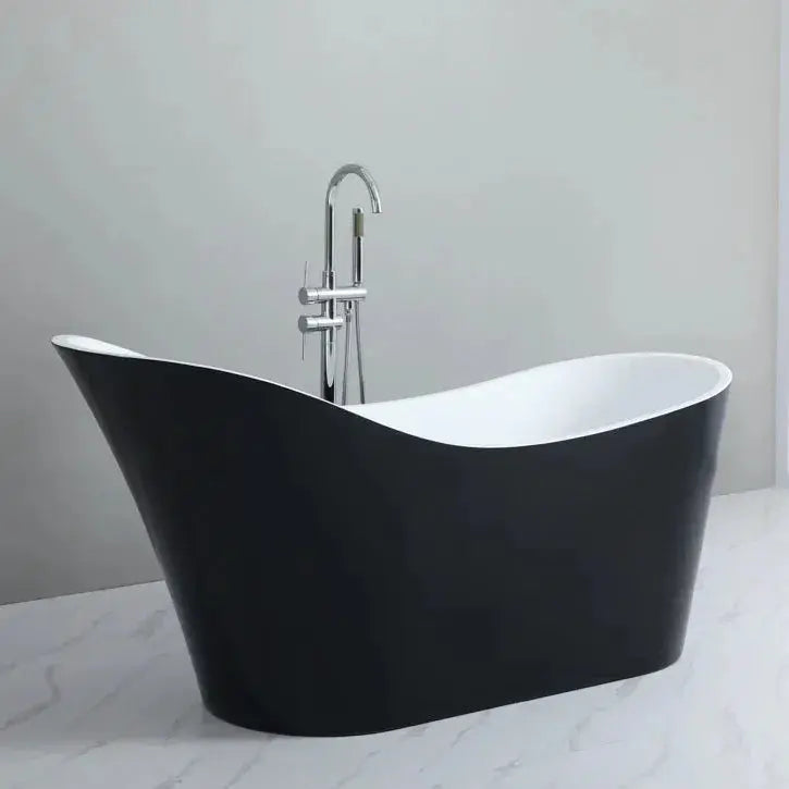 Bevel Freestanding Bathtub 1500mm - Aqualux Bathrooms- Poseidon