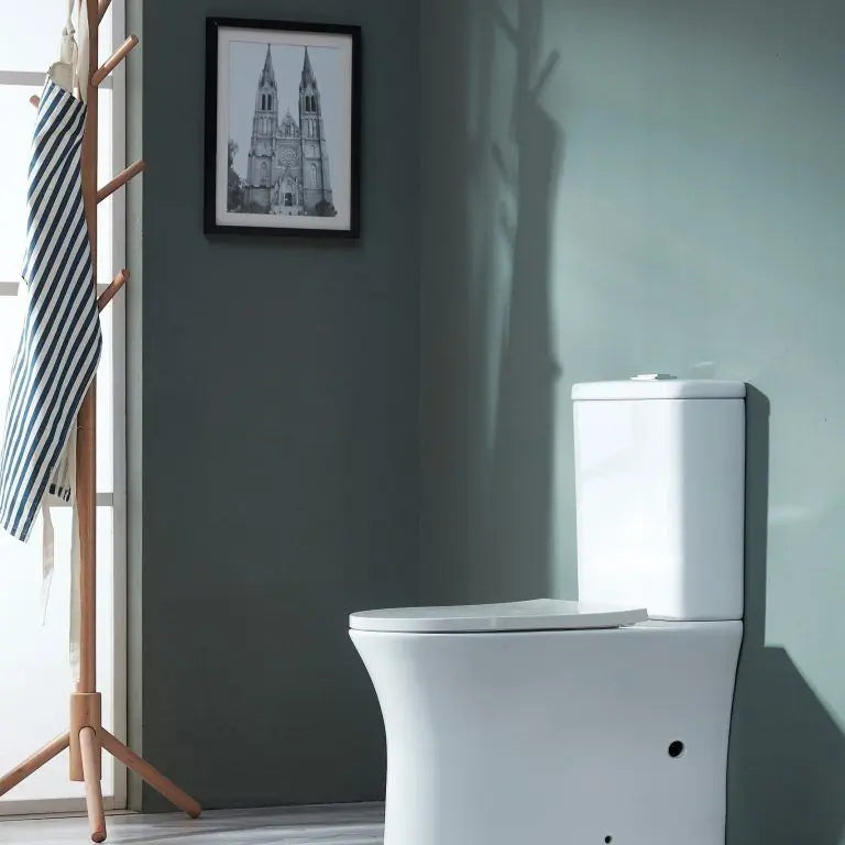 Toi Back-to-Wall Toilet Suite - Aqualux Bathrooms- Mercio