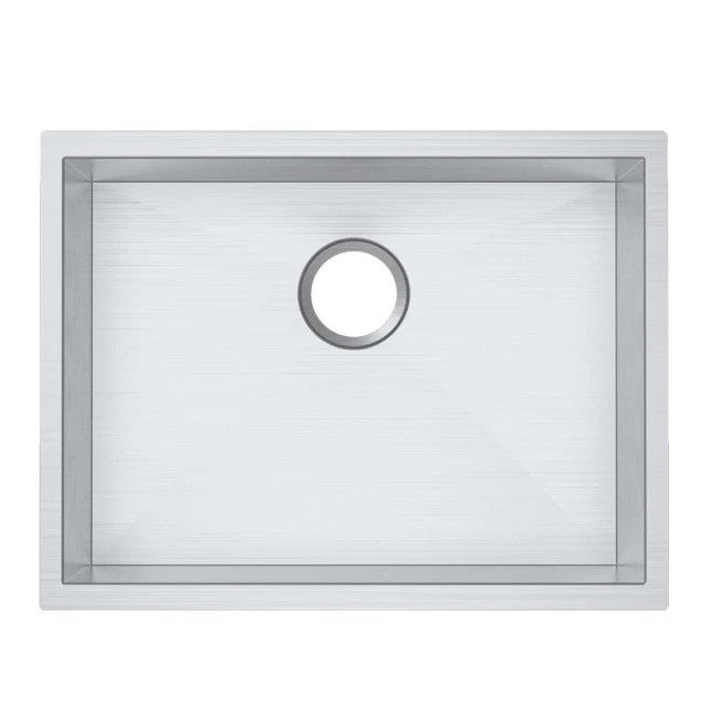 600x450x300mm 1.2mm Handmade Top/undermount Single Bowl Kitchen/Laundry Sink