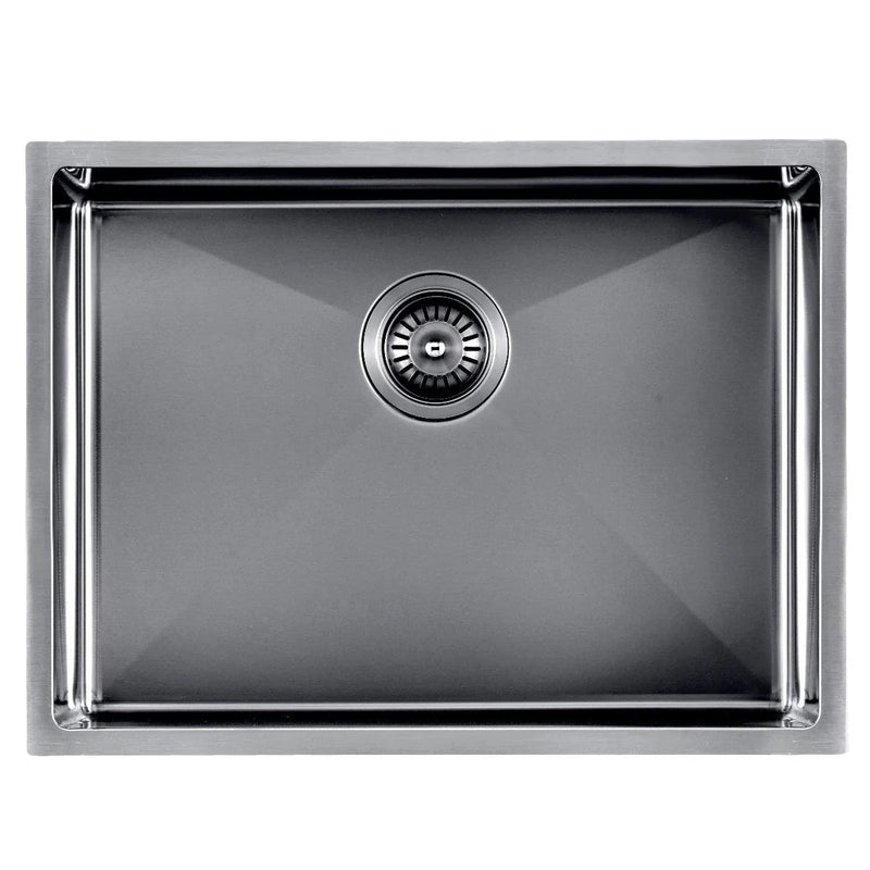 600x450x300mm 1.2mm Handmade Top/undermount Single Bowl Kitchen/Laundry Sink