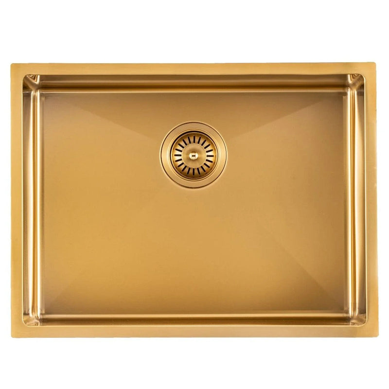 600x450x300mm 1.2mm Handmade Top/undermount Single Bowl Kitchen/Laundry Sink