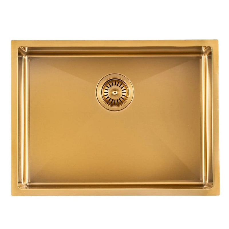 600x450x230mm 1.2mm Handmade Top/undermount Single Bowl Kitchen Sink 304 Stainless Steel