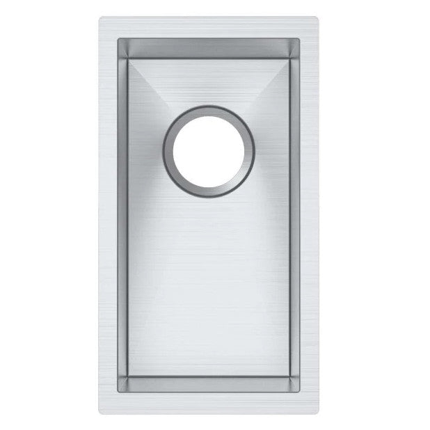 250x450x215mm 1.2mm Handmade Top/Undermount Single Bowl Kitchen Sink