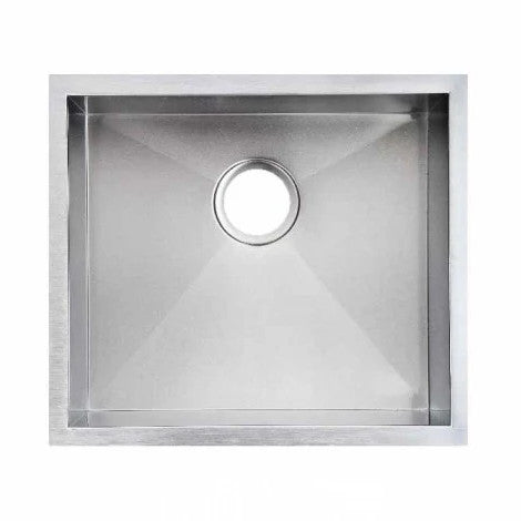 510*450*230mm Hand-Made Single Bowl Kitchen Sink(Round Edges)