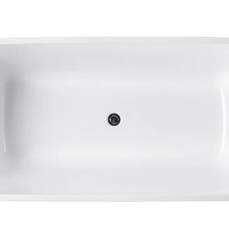 Venice 1500mm Freestanding Gloss White Bathtub