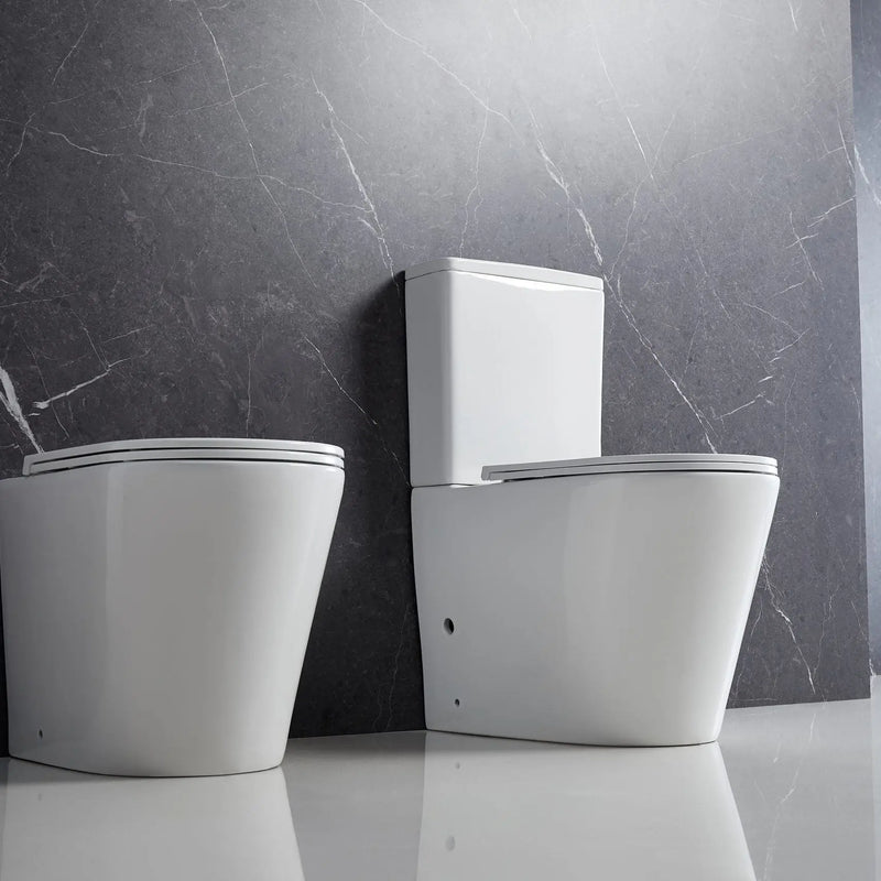 Mercio Vera Back To Wall Toilet Suite - Aqualux Bathrooms- Mercio